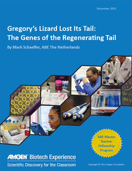 The Genes of the Regenerating Tail Cover