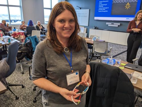 Susan Senior from ABE Australia attending the 2025 MTF meeting